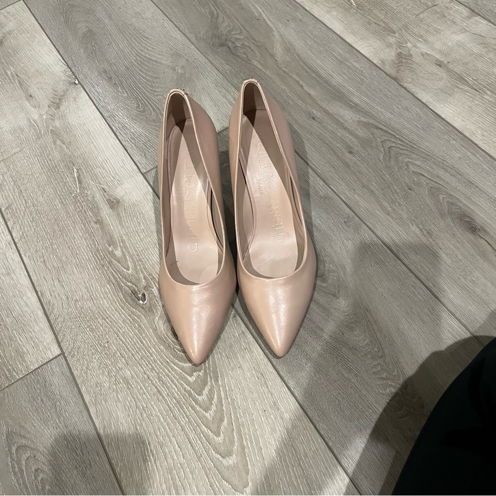 Karl Lagerfeld Glora Nude Pumps - Womens 9M